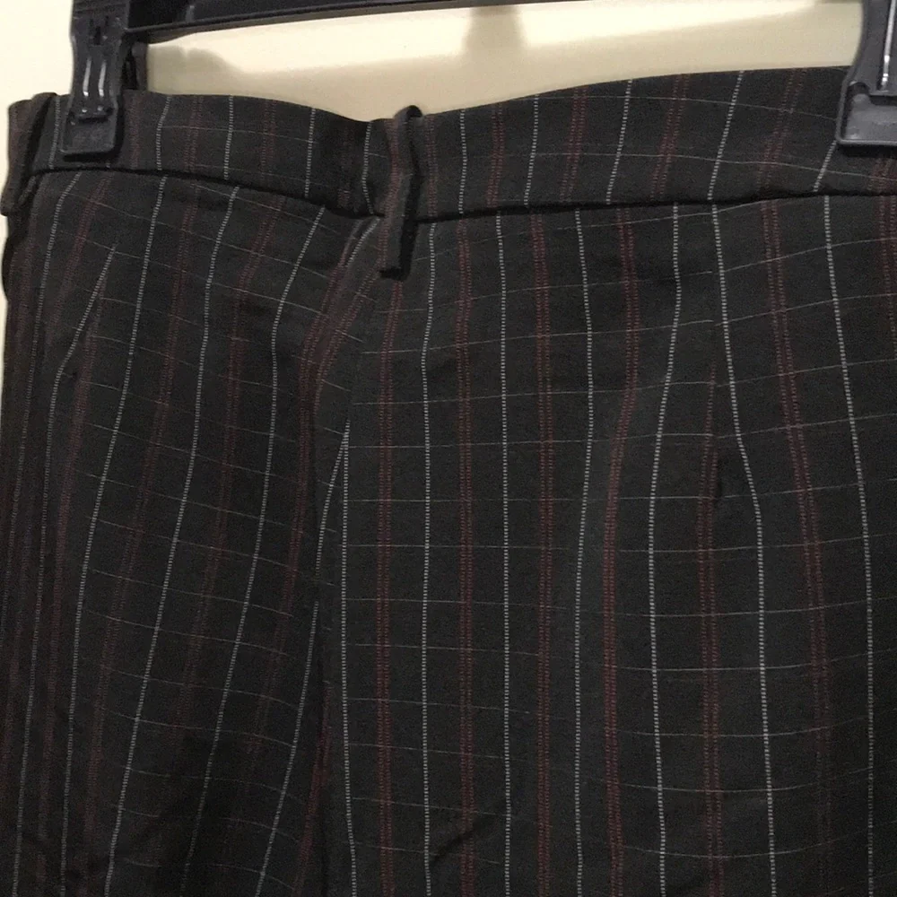 Y2k Vezucci plaid & black modern bell bottom high rise flare new